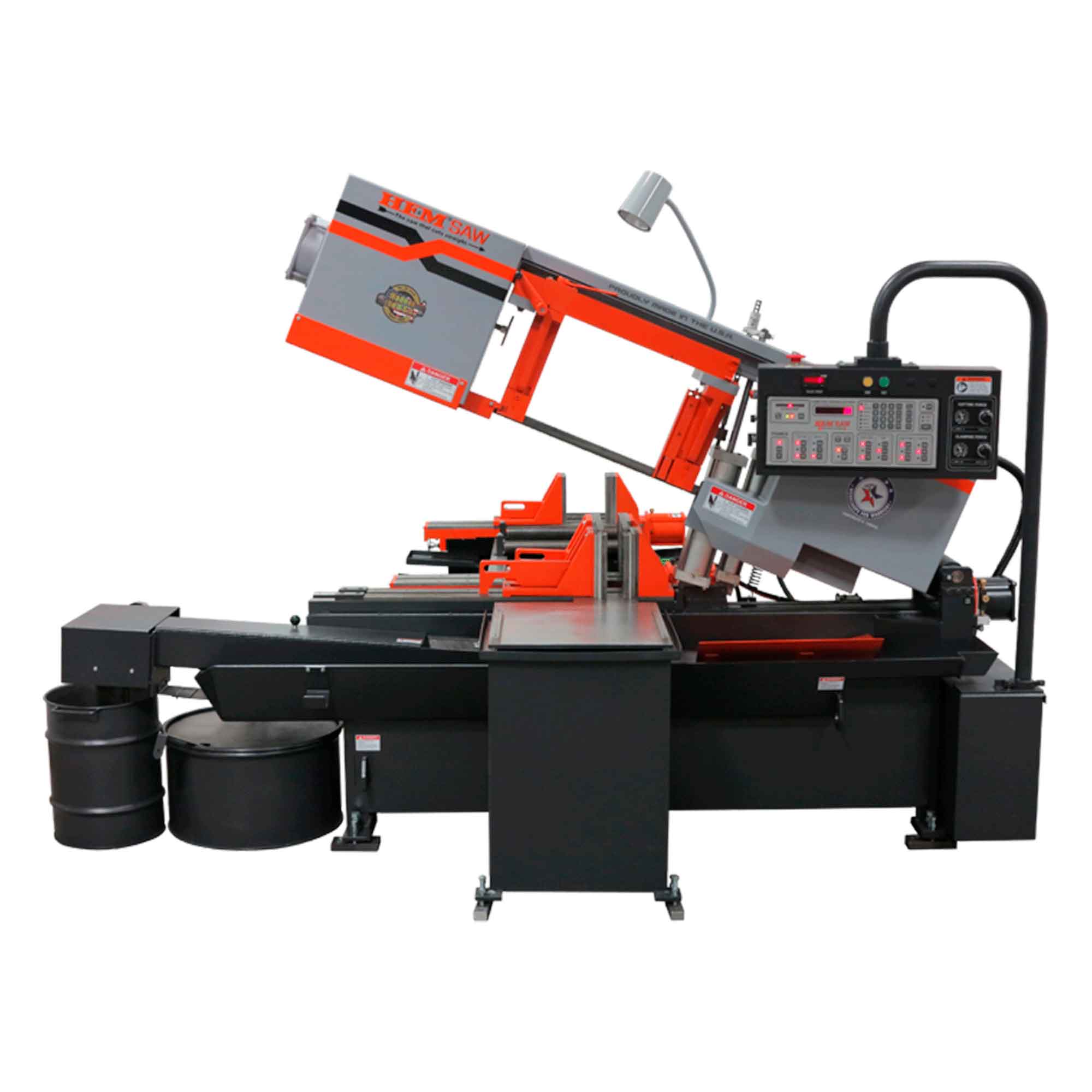 HEM SAW-H105A-C / H105A-C Máquina de Sierra Cinta Horizontal Pivot H105A-C